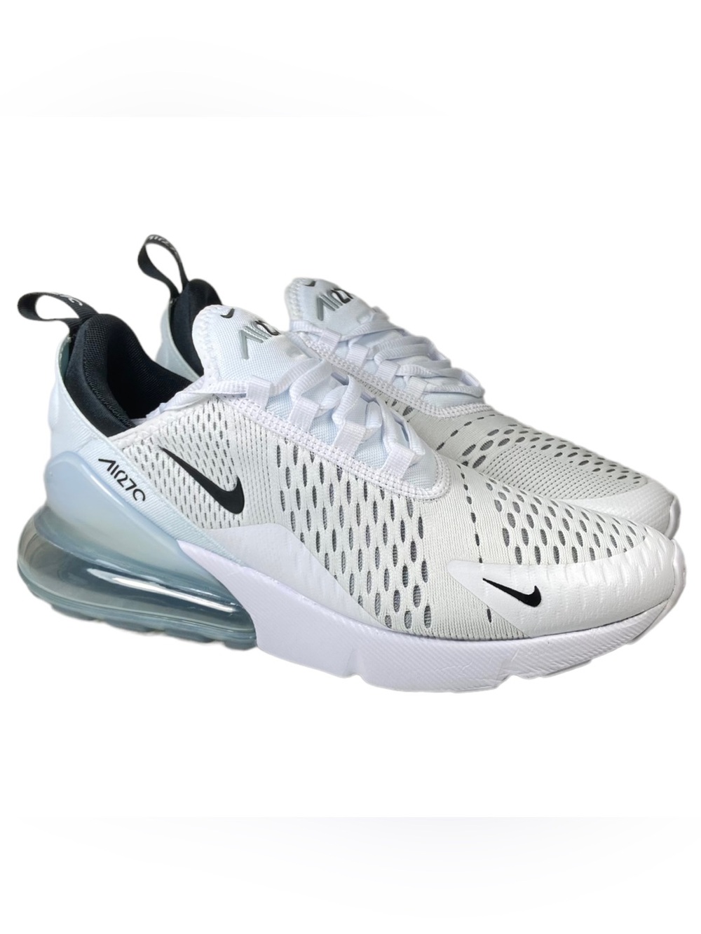 Nike Women’s Air Max 270 White with Black Swoosh